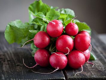 Radish is an alkaline product useful for psoriasis